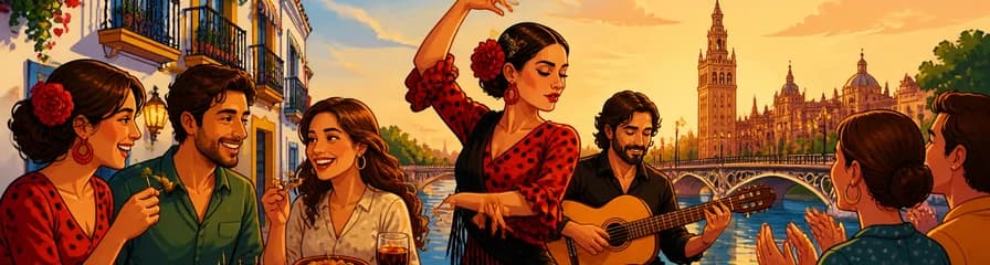 Recorrido Gastronómico y Artístico: Flamenco y Degustación de Tapas en Sevilla