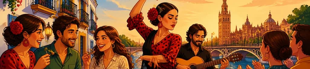 Recorrido Gastronómico y Artístico: Flamenco y Degustación de Tapas en Sevilla
