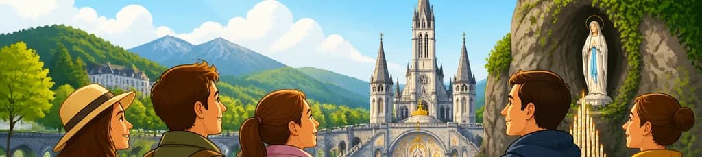 Descubra el Santuario de Lourdes con una excursión desde San Sebastián, Biarritz o Bayona
