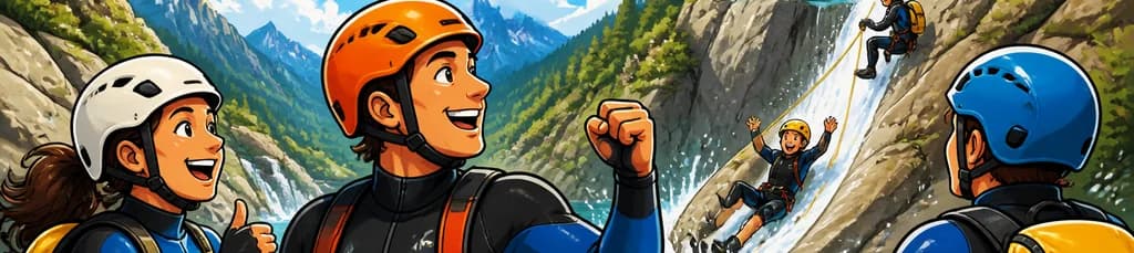 Emocionante aventura de barranquismo en Somosierra, en el Parque Nacional de la Sierra de Guadarrama, con transporte incluido