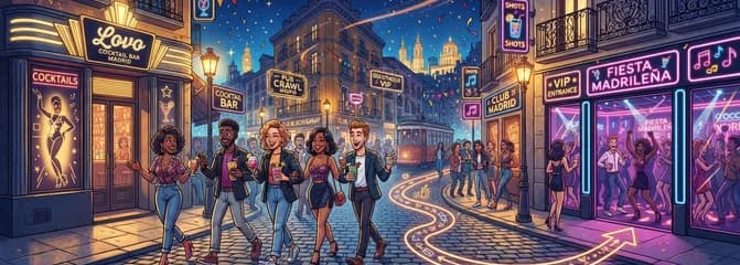 Madrid PubCrawl: Descubre las joyas nocturnas de la capital