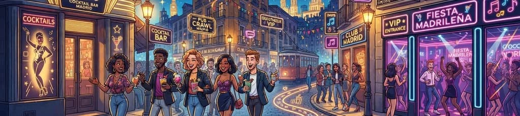 Madrid PubCrawl: Descubre las joyas nocturnas de la capital