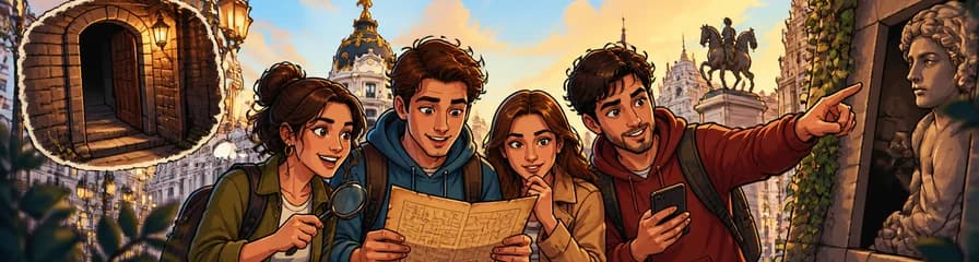 Juego de escape autoguiado por Madrid: ¡Descubre la salida secreta!