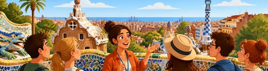 Recorrido guiado por el Park Güell