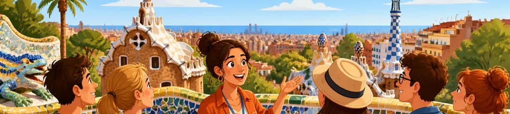 Recorrido guiado por el Park Güell