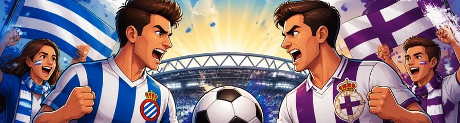 Encuentro entre RCD Espanyol y Deportivo La Coruña