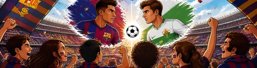 El FC Barcelona se enfrenta al Elche CF