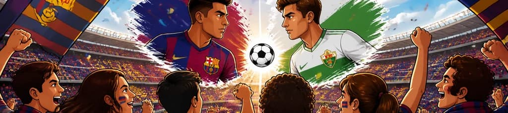 El FC Barcelona se enfrenta al Elche CF