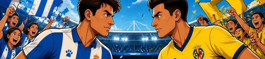 El RCD Espanyol se enfrenta al Villarreal FC