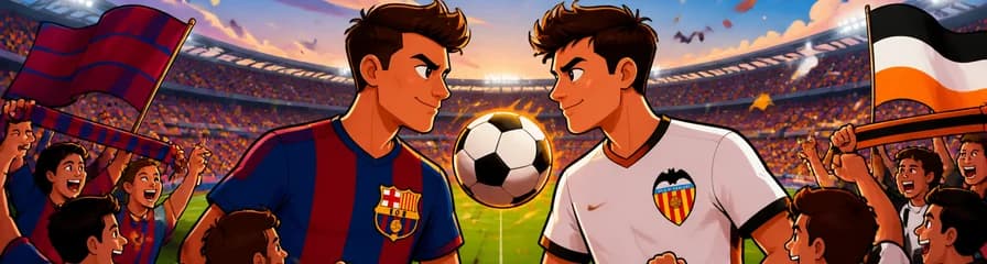 El FC Barcelona se enfrenta al Valencia CF