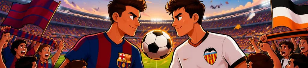 El FC Barcelona se enfrenta al Valencia CF
