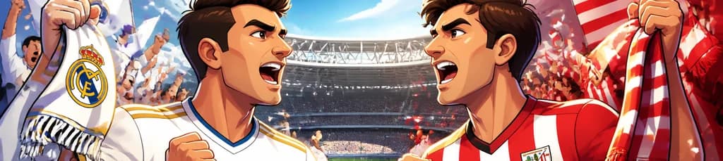 Enfrentamiento entre Real Madrid y Athletic Club Bilbao