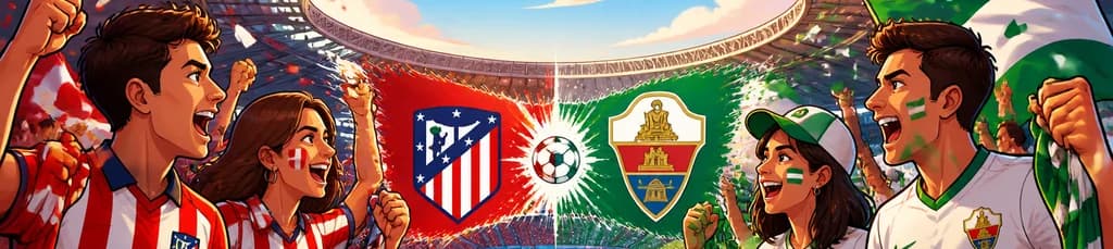 Atlético de Madrid contra Elche CF