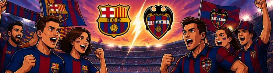 Enfrentamiento entre el FC Barcelona y el Levante UD
