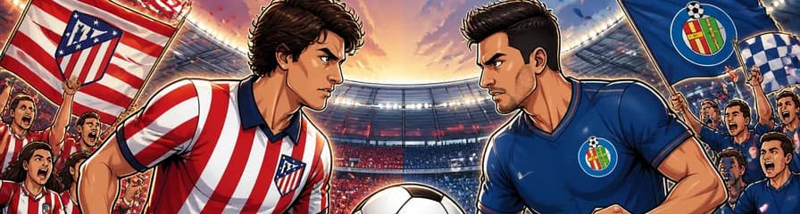 Enfrentamiento entre Atlético de Madrid y Getafe CF