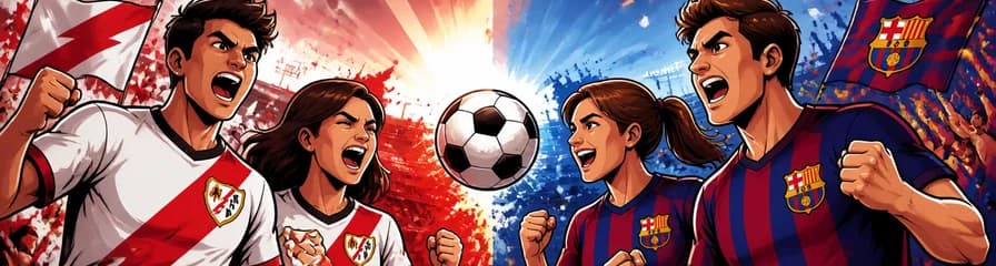 Encuentro deportivo: Rayo Vallecano contra FC Barcelona