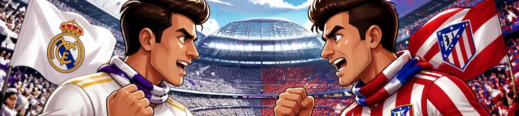 El Real Madrid se enfrenta al Atlético de Madrid
