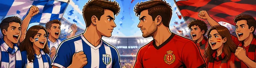 Enfrentamiento entre el CD Leganés y el RCD Mallorca en la Segunda División Española