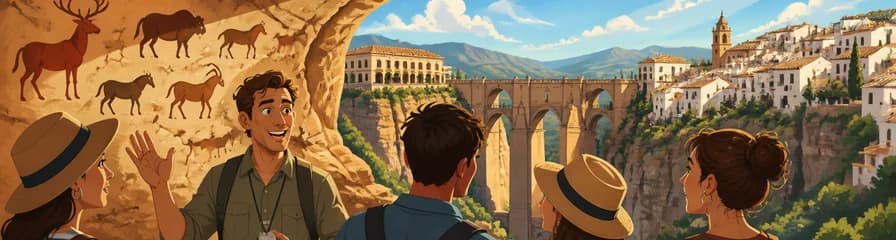 Descubre el arte rupestre y la emblemática Ronda en una excursión desde Sevilla