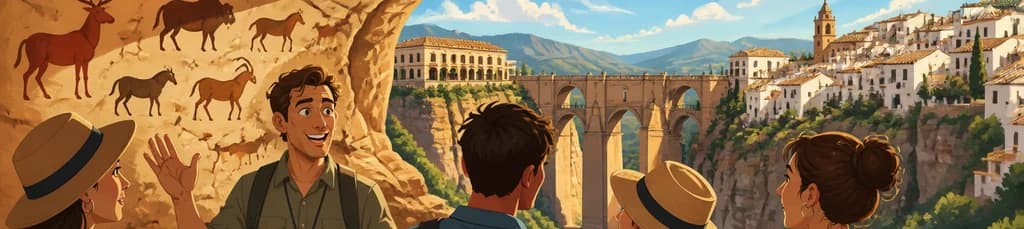 Descubre el arte rupestre y la emblemática Ronda en una excursión desde Sevilla
