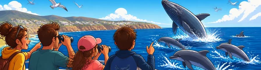 Observa cetáceos con Spirit of the Sea en Gran Canaria