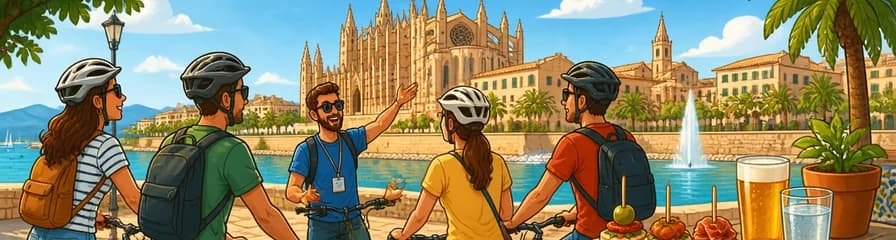 Recorrido ciclista por la capital mallorquina