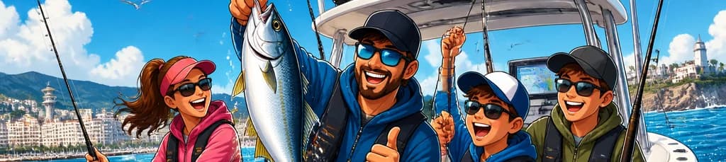 Vive la Emoción de la Pesca en Málaga: Aventura con Equipo, Comida y Bebidas Incluidas