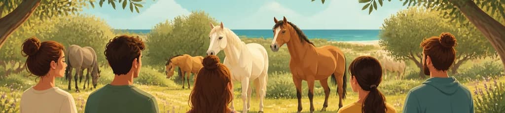 Experimenta el Mindfulness con Caballos en Zahora: Una Actividad de Meditación Única