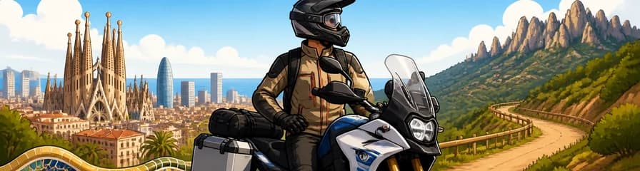 Alquiler de motocicletas de trail en Barcelona para tus rutas