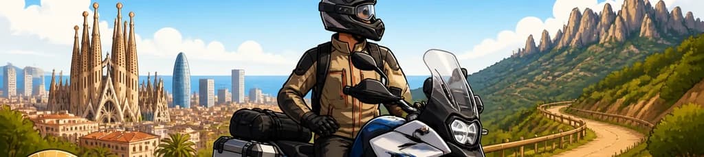 Alquiler de motocicletas de trail en Barcelona para tus rutas