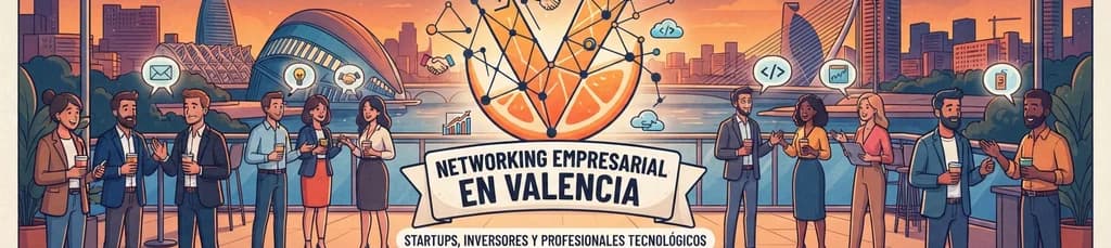 Jornada de networking empresarial en Valencia: el punto de encuentro para startups, inversores y profesionales tecnológicos