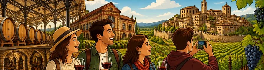 Descubre Haro, Laguardia y dos bodegas riojanas en una excursión de día completo desde Bilbao