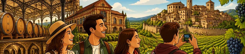Descubre Haro, Laguardia y dos bodegas riojanas en una excursión de día completo desde Bilbao
