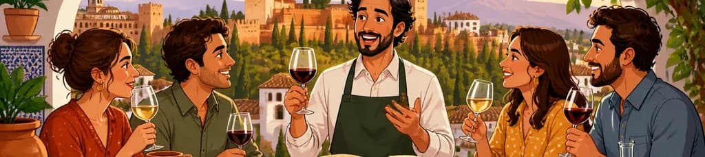 Maridaje andaluz: Cata de vinos y quesos de Granada