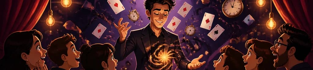 Disfruta del espectáculo de magia "Caos" en la Sala Mirari de Málaga