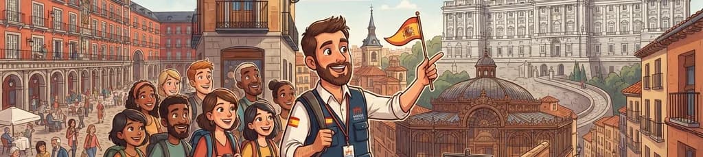 Recorrido a pie por los palacios y plazas históricas de la realeza en Madrid