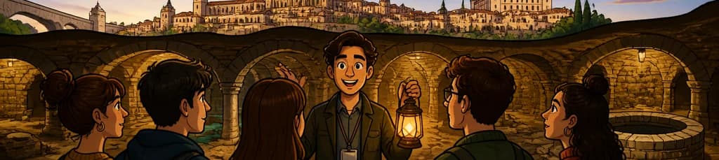 Descubre la historia oculta de Toledo en un tour por 5 de sus subterráneos, narrado en inglés