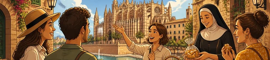 Experiencia privada en Palma de Mallorca: gastronomía local y visita a la Catedral