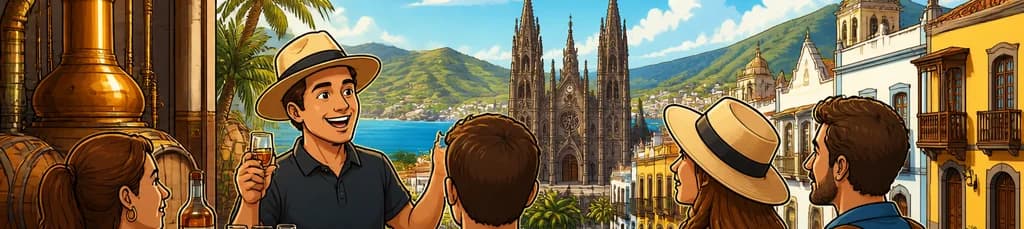 Recorrido privado por Gran Canaria: ron, degustación y visitas a pueblos emblemáticos