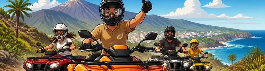 QOOAD: Alquiler Diario de Quads en Las Américas, Tenerife
