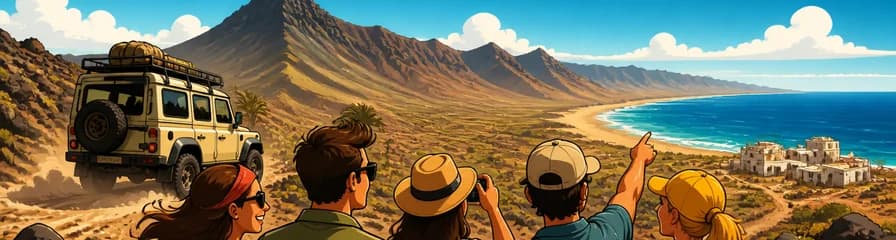 Aventura en 4x4: Safari por Cofete partiendo del sur de Fuerteventura
