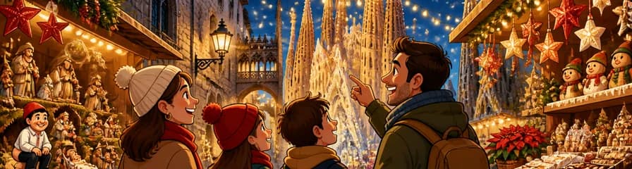 Descubre la Navidad en Barcelona: Luces, Gastronomía y Mercados Festivos