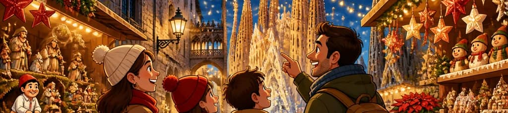 Descubre la Navidad en Barcelona: Luces, Gastronomía y Mercados Festivos