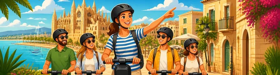 Descubre Palma en un Tour de 1 Hora en Segway