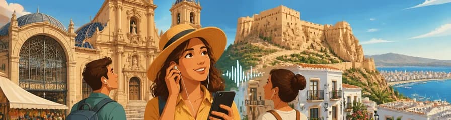 Recorrido a pie audioguiado por Alicante: 2,5 horas y 17 comentarios de audio
