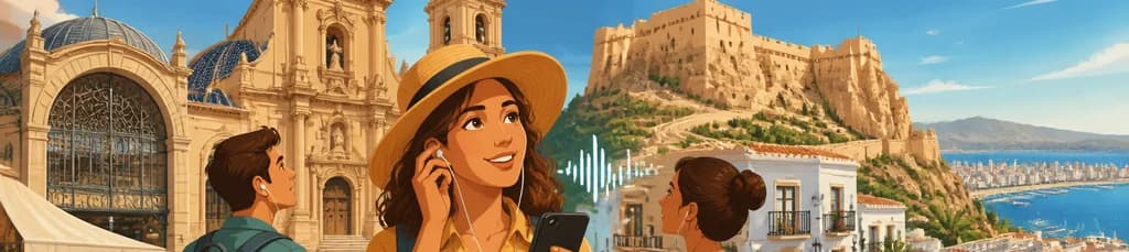 Recorrido a pie audioguiado por Alicante: 2,5 horas y 17 comentarios de audio