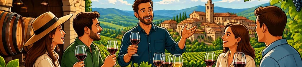 Tour privado de día completo por el vino de Rioja con almuerzo, con salida desde San Sebastián