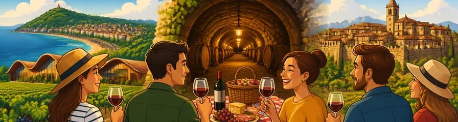 Disfrute de un día con pícnic y recorrido por las bodegas de Rioja y Laguardia, partiendo desde San Sebastián