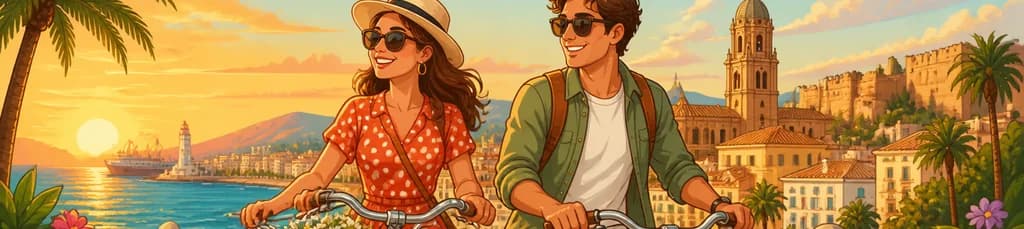 Descubre Málaga con el Encanto del Alquiler de Bicicletas Estilo Vintage