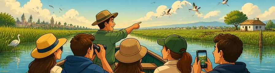 Viaje en barco por la naturaleza de Valencia en grupo reducido